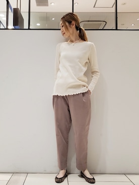 nagashimaさん（レディース・160cm）の秋コーディネート