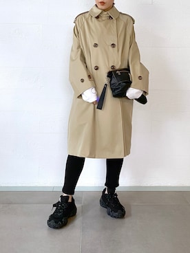 「Acne Studios（アクネストゥディオズ）のアイテム」を使った、inoさん（レディース・158cm）の秋コーディネート