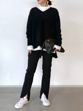 「ELFORBR（エルフォーブル）のアイテム」を使った、inoさん（レディース・158cm）の秋コーディネート