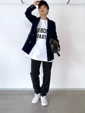 「ELFORBR（エルフォーブル）のアイテム」を使った、inoさん（レディース・158cm）の夏コーディネート