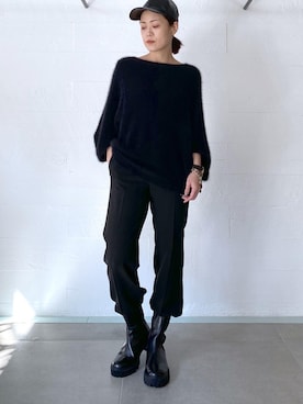 「モードストリート」｜「アイテム（その他シューズ）」を使った、inoさん（レディース・158cm）の秋コーディネート