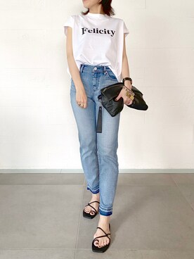 「ELFORBR（エルフォーブル）のアイテム」を使った、inoさん（レディース・158cm）の夏コーディネート