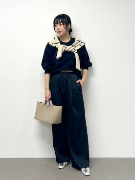 LINさん（レディース・164cm）の秋コーディネート