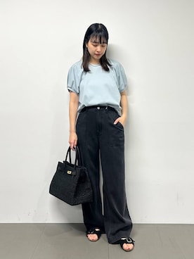 「COTTO（コトゥー）のアイテム」を使った、LINさん（レディース・163cm）の春コーディネート