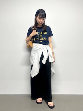 「BARNYARDSTORM（バンヤードストーム）のアイテム（トップス）」を使った、LINさん（レディース・163cm）の春コーディネート