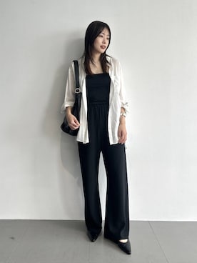 「Beau're（ヴュレ）のアイテム」を使った、LINさん（レディース・163cm）の夏コーディネート