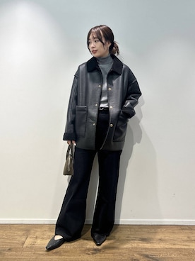 LINさん(レディース・163cm)の秋コーディネート
