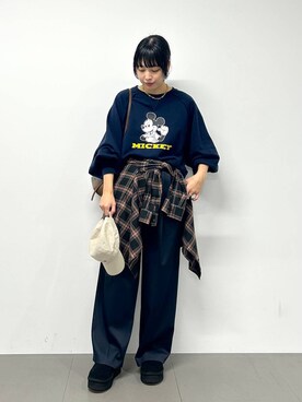 LINさん(レディース・164cm)の秋コーディネート