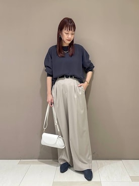 LINさん（レディース・163cm）の冬コーディネート