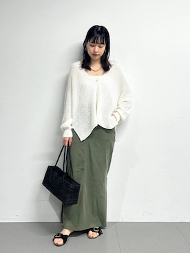 LINさん(レディース・163cm)の冬コーディネート