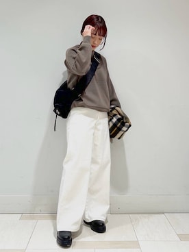 LINさん(レディース・163cm)の秋コーディネート