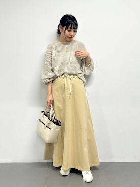 LINさん（レディース・163cm）の冬コーディネート