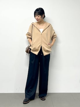 LINさん(レディース・164cm)の秋コーディネート