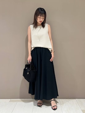 LINさん（レディース・163cm）の夏コーディネート