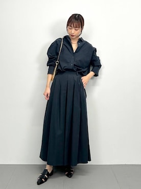 LINさん（レディース・163cm）の春コーディネート