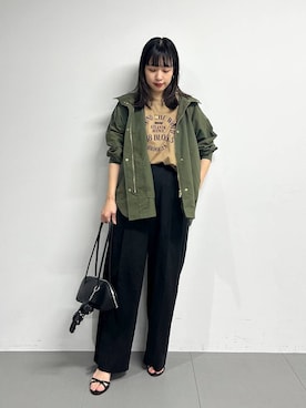 LINさん（レディース・163cm）の冬コーディネート