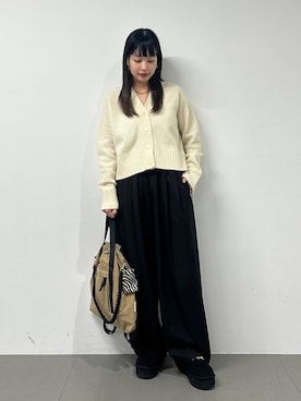 LINさん（レディース・163cm）の冬コーディネート