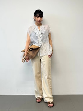 LINさん(レディース・163cm)の春コーディネート