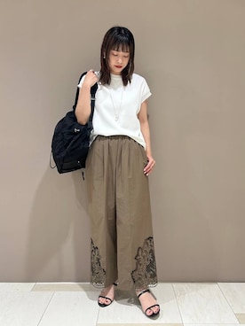 LINさん（レディース・163cm）の夏コーディネート