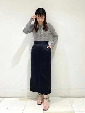 LINさん（レディース・163cm）の春コーディネート