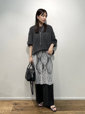 「BARNYARDSTORM」｜LINさん（レディース・163cm）の夏コーディネート