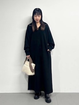 「BARNYARDSTORM」｜LINさん（レディース・163cm）の秋コーディネート