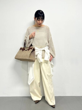 LINさん（レディース・163cm）の冬コーディネート