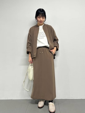 「Beau're（ヴュレ）のアイテム」を使った、LINさん（レディース・163cm）の冬コーディネート