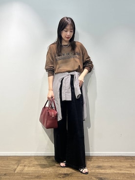 LINさん(レディース・163cm)の秋コーディネート