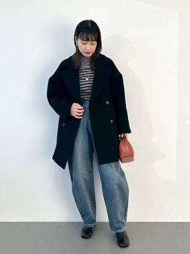 LINさん（レディース・163cm）の秋コーディネート