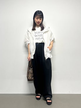 「BARNYARDSTORM（バンヤードストーム）のアイテム（トップス）」を使った、LINさん（レディース・163cm）の春コーディネート