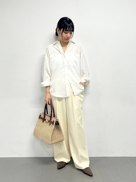 「Mazell（マゼル）のアイテム」を使った、LINさん（レディース・163cm）の冬コーディネート