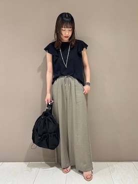 LINさん（レディース・163cm）の夏コーディネート