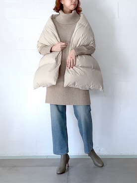 「TICCA（ティッカ）のアイテム（ワンピース/ドレス）」を使った、akkoさん（レディース・168cm）の秋コーディネート