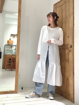 akkoさん（レディース・168cm）の春コーディネート