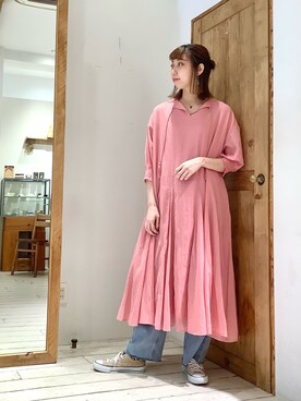 akkoさん（レディース・168cm）の春コーディネート