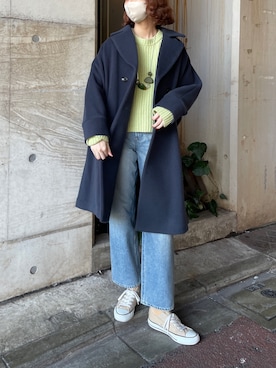「TICCA（ティッカ）のアイテム（その他アウター）」を使った、akkoさん（レディース・168cm）の秋コーディネート