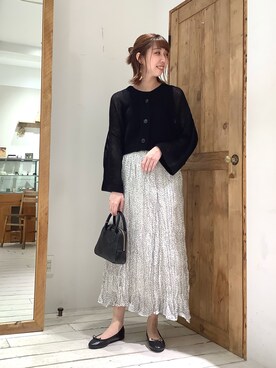 「TIDEWAY（タイドウェイ）のアイテム」を使った、akkoさん（レディース・168cm）の春コーディネート