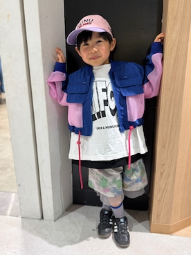 harupiさん（キッズ・100cm）の春コーディネート