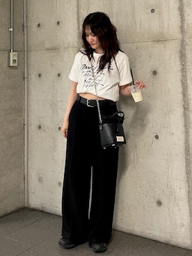 横山ななさん（レディース・157cm）の春コーディネート