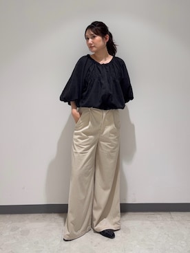 横山ななさん(レディース・157cm)の夏コーディネート