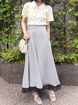 西銀座店さん（レディース・166cm）の春コーディネート
