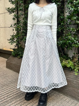 西銀座店さん（レディース・158cm）の春コーディネート