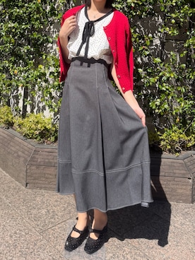 西銀座店さん(レディース・155cm)の春コーディネート