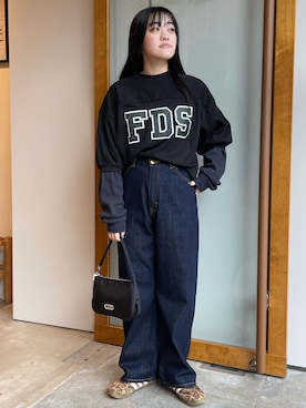 「ワッペン」｜OUTDOORPRODUCTS中目黒店さん（レディース・158cm）の秋コーディネート