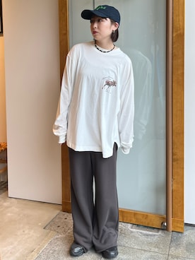 OUTDOORPRODUCTS中目黒店さん（レディース・158cm）の夏コーディネート