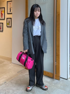 OUTDOORPRODUCTS中目黒店さん（レディース・158cm）の秋コーディネート