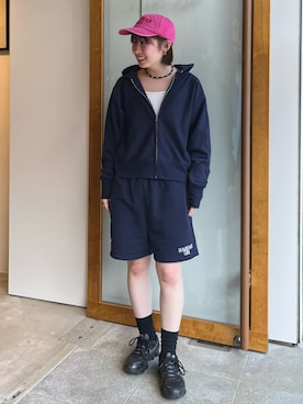 OUTDOORPRODUCTS中目黒店さん(レディース・158cm)の夏コーディネート