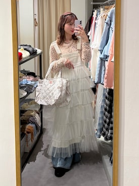 yunacode13さん（レディース・160cm）の春コーディネート