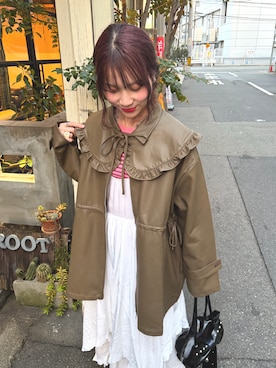 yunacode13さん（レディース・160cm）の冬コーディネート